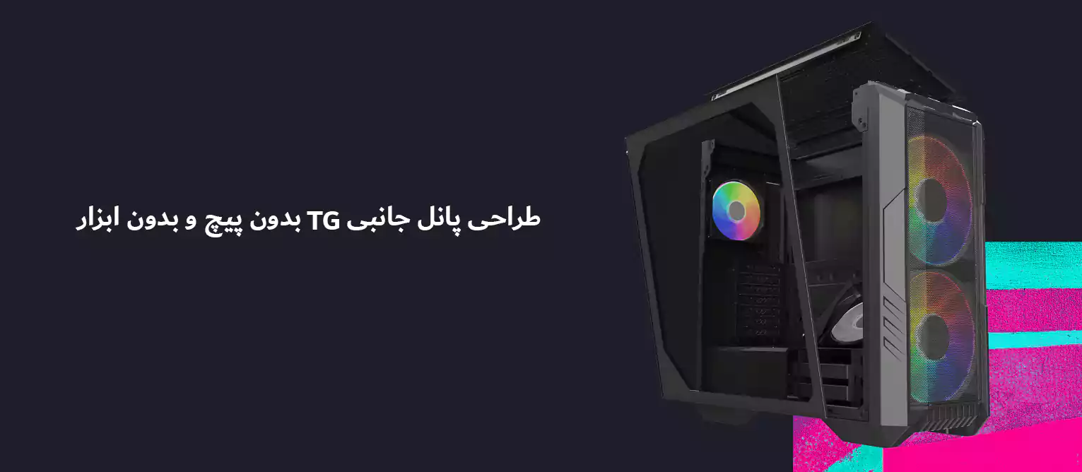 کیس گیمینگ کولر مستر مدل HAF 500 BLACK