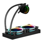 خنک کننده مایع پردازنده فاطر مدل Fater FW-240N2B1 Black - Image 5