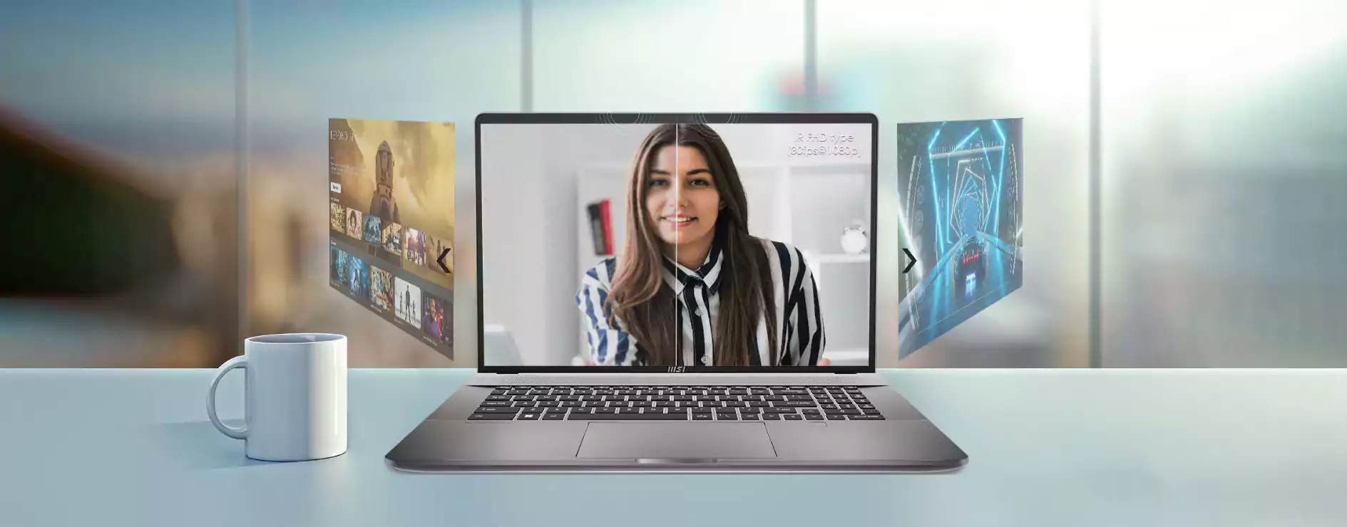 لپ تاپ 17 اینچی ام اس آی مدل Creator Z17 HX Studio A14VF