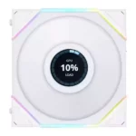 فن کیس لیان لی مدل UNI FAN TL LCD Reverse 120 White - Image 5