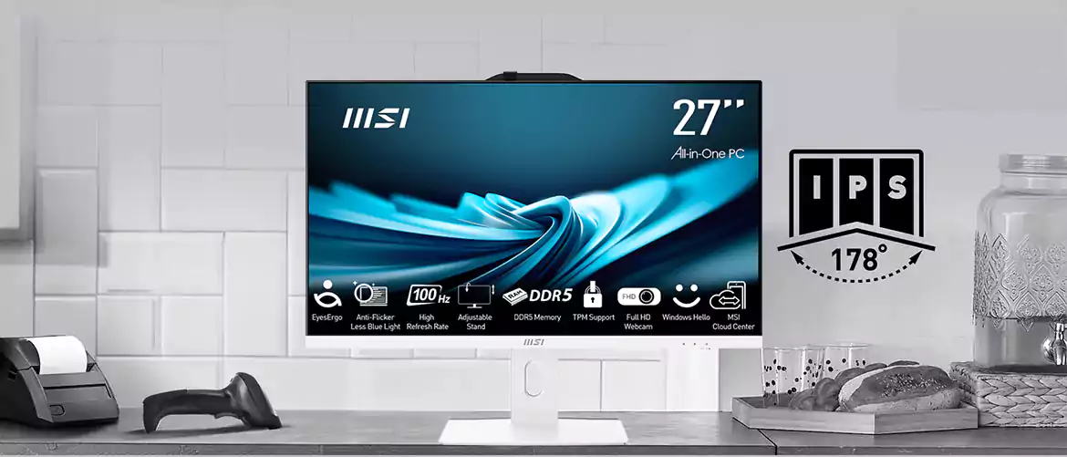 کامپیوتر همه کاره 27 اینچ ام اس آی PRO AP272P 14M i5 WHITE