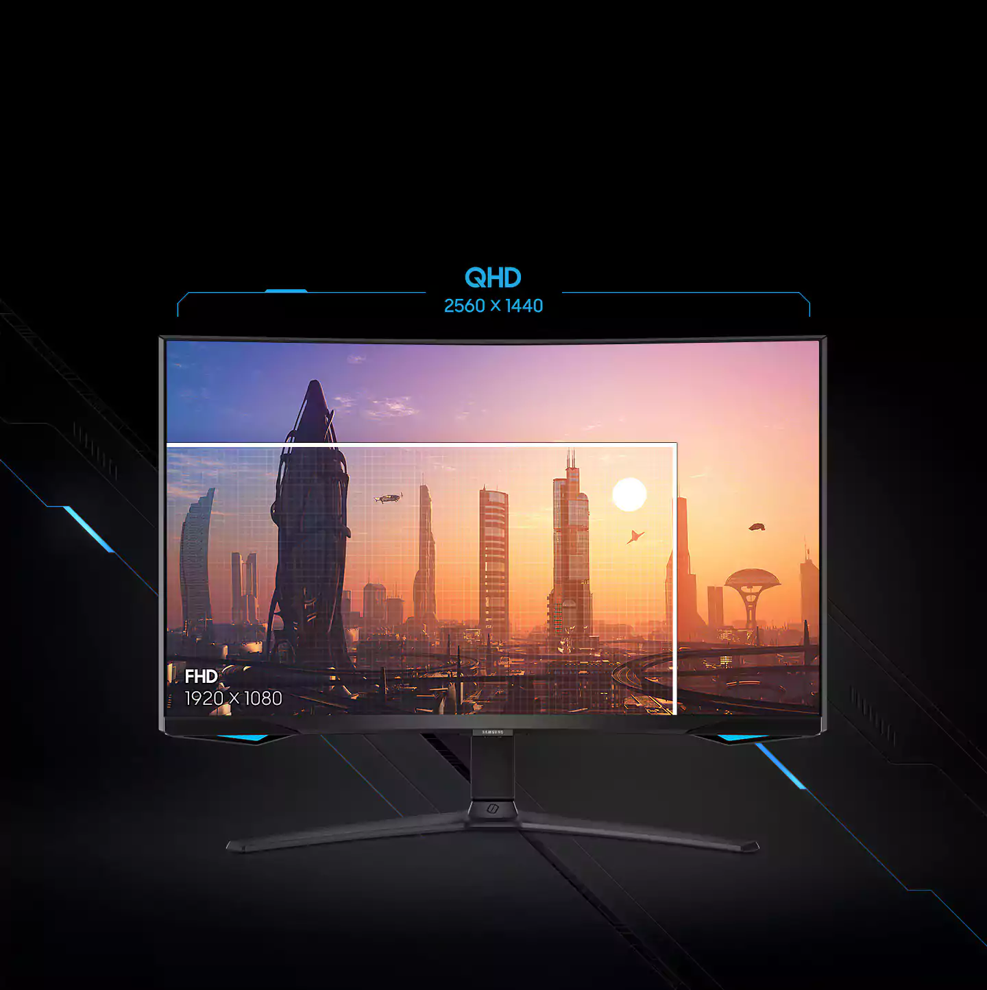 مانیتور خمیده 32 اینچ سامسونگ مدل Samsung Odyssey G65B