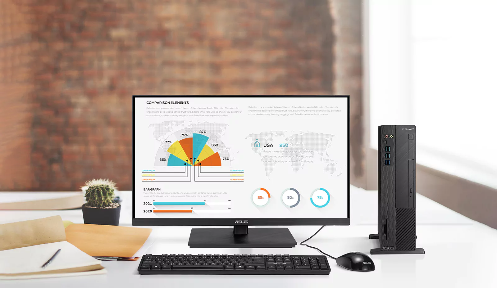 مانیتور ASUS VA24EQSB Eye Care