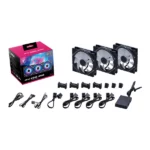 فن کیس 3 تایی ام اس آی مدل MPG EZ120 ARGB-3B Fan