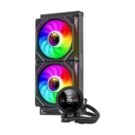 خنک کننده آبی پردازنده گیم مکس مدل IceBurg 240 Digital BK