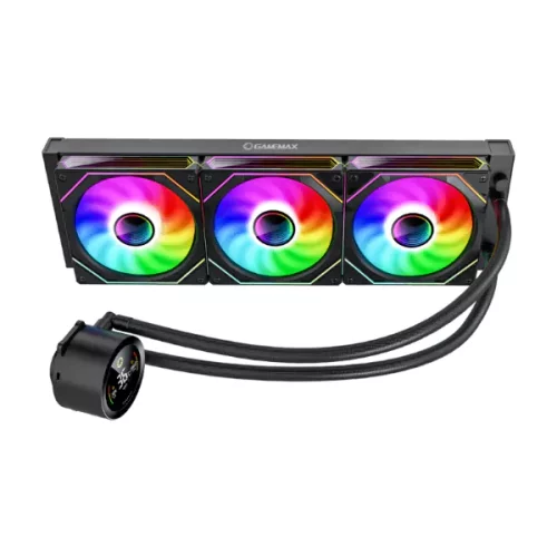 خنک کننده آبی پردازنده گیم مکس مدل IceBurg 360 Digital BK