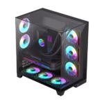 کیس گیمینگ گیم مکس مدل INFINITYPLUS BLACK