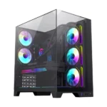 کیس گیمینگ گیم مکس مدل INFINITYPLUS BLACK