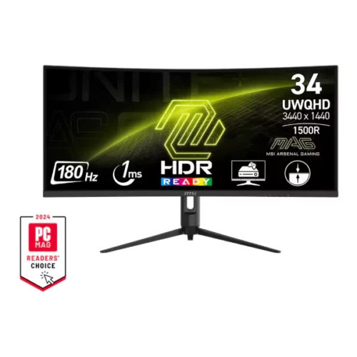 مانیتور ام اس آی 34 اینچ مدل MAG 342CQR E2