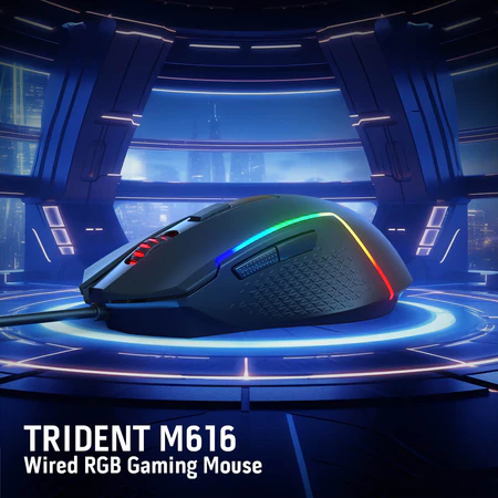 ماوس گیمینگ ردراگون M616 Trident Basic RGB