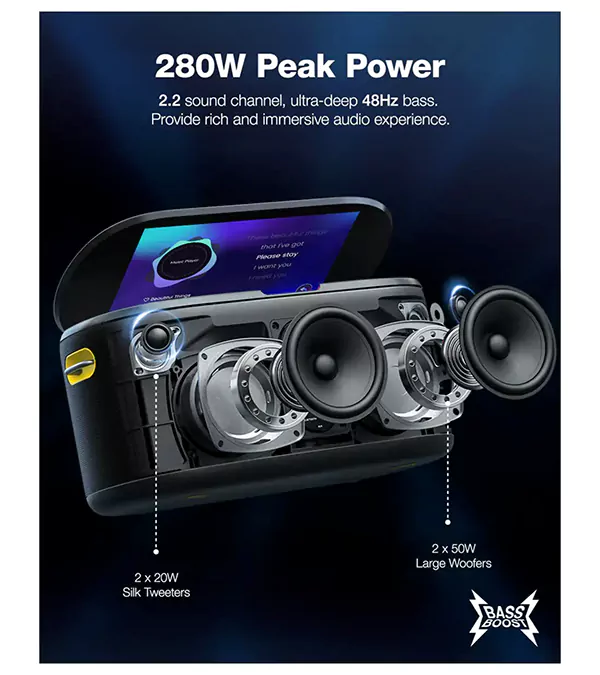 اسپیکر قابل حمل آیکاراو Shell S1 Premium