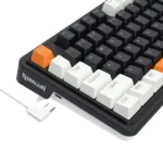 کیبورد مکانیکال گیمینگ ردراگون Landshaker K714WBO RGB