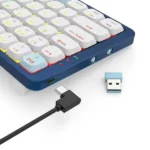 کیبورد بی سیم/باسیم گیمینگ ردراگون EVA PRO K684 WB RGB