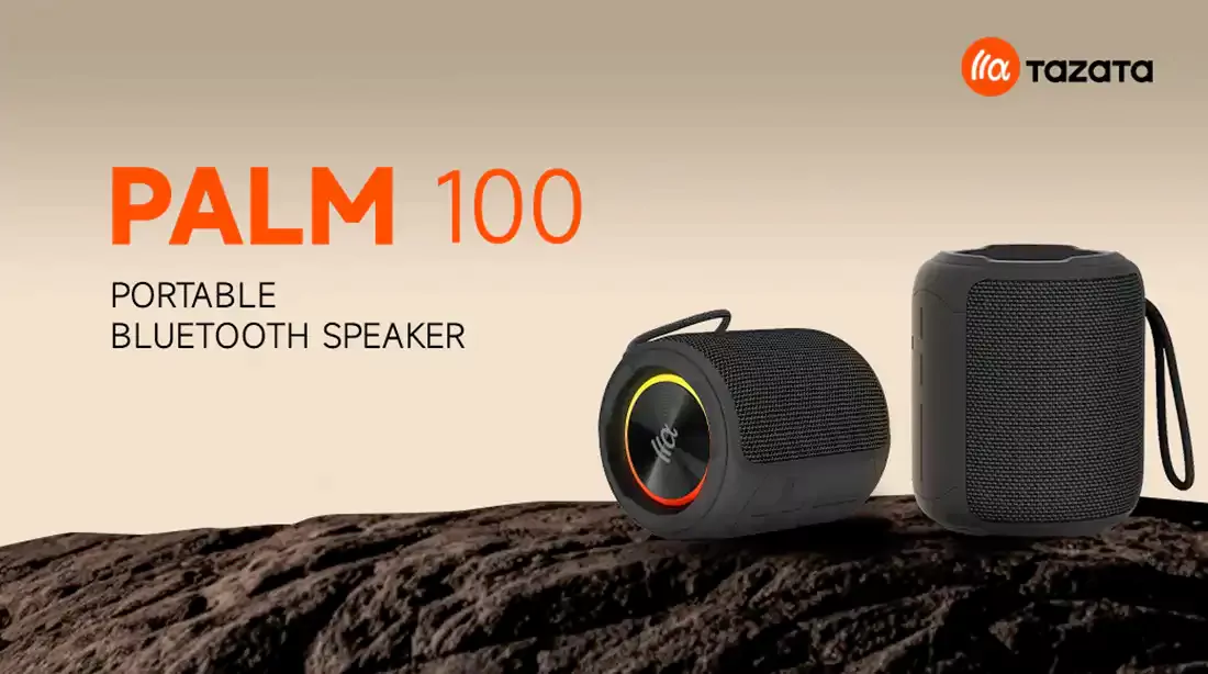 اسپیکر قابل حمل تازاتا PALM 100 رنگ مشکی