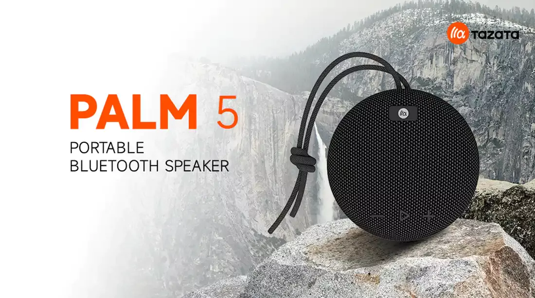 اسپیکر قابل حمل تازاتا PALM5 رنگ سبز
