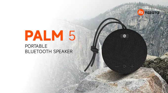 اسپیکر قابل حمل تازاتا PALM5 رنگ مشکی