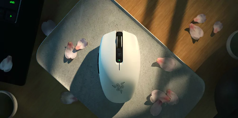 ماوس گیمینگ بی سیم Razer Orochi V2 رنگ سفید