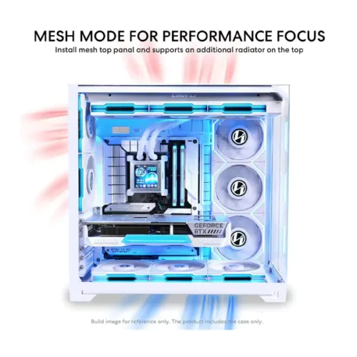 کیس گیمینگ لیان لی O11 VISION COMPACT White