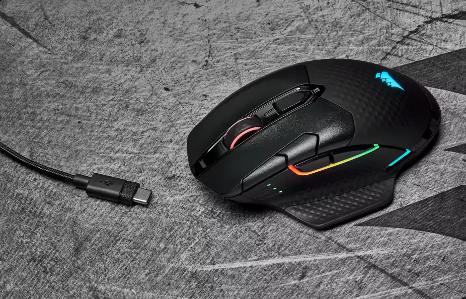 ماوس کورسیر مدل Kabellose DARK CORE RGB PRO Gaming-Maus