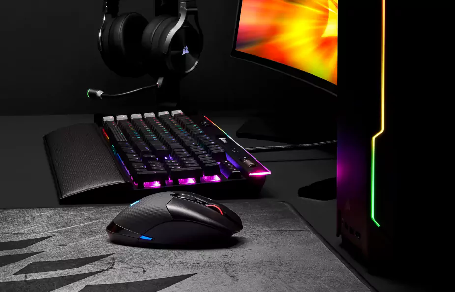 ماوس کورسیر مدل Kabellose DARK CORE RGB PRO Gaming-Maus