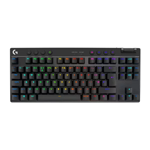 کیبورد گیمینگ لاجیتک PRO X TKL LIGHTSPEED