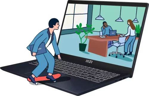 لپ تاپ ام اس آی 15.6 اینچی مدل Modern 15 H B13M i7 16GB 500GB