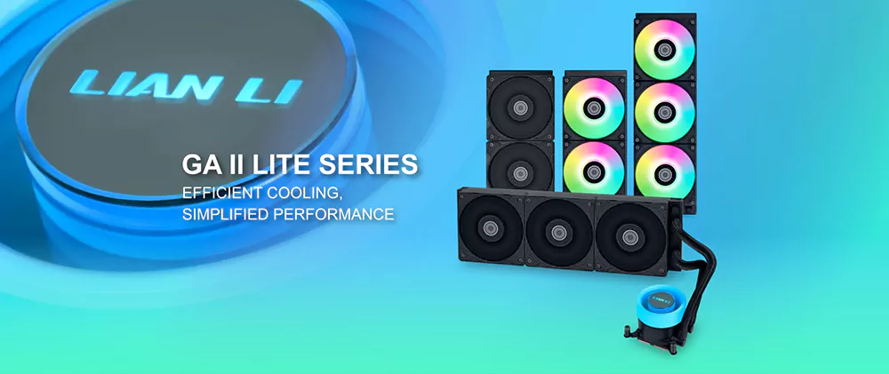 خنک کننده پردازنده لیان لی GA II LITE RGB 360