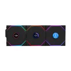 فن کیس لیان لی UNI FAN TL120 LCD Wireless