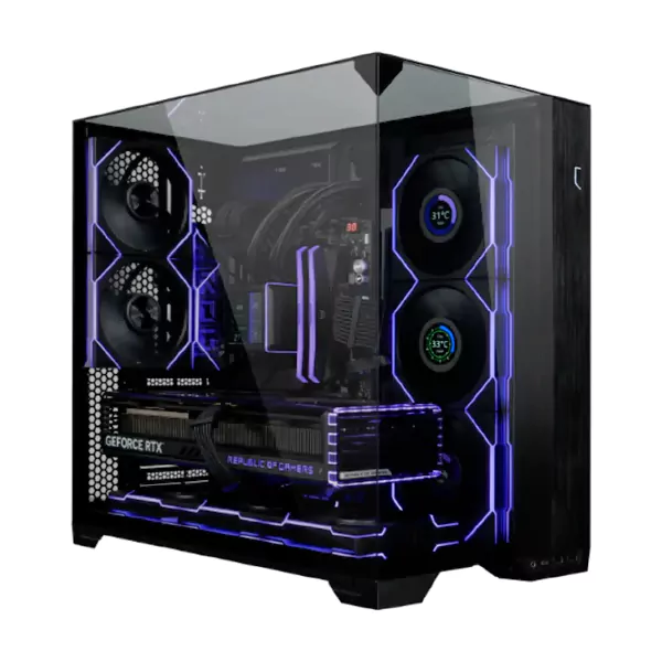 فن کیس لیان لی UNI FAN TL120 LCD Wireless