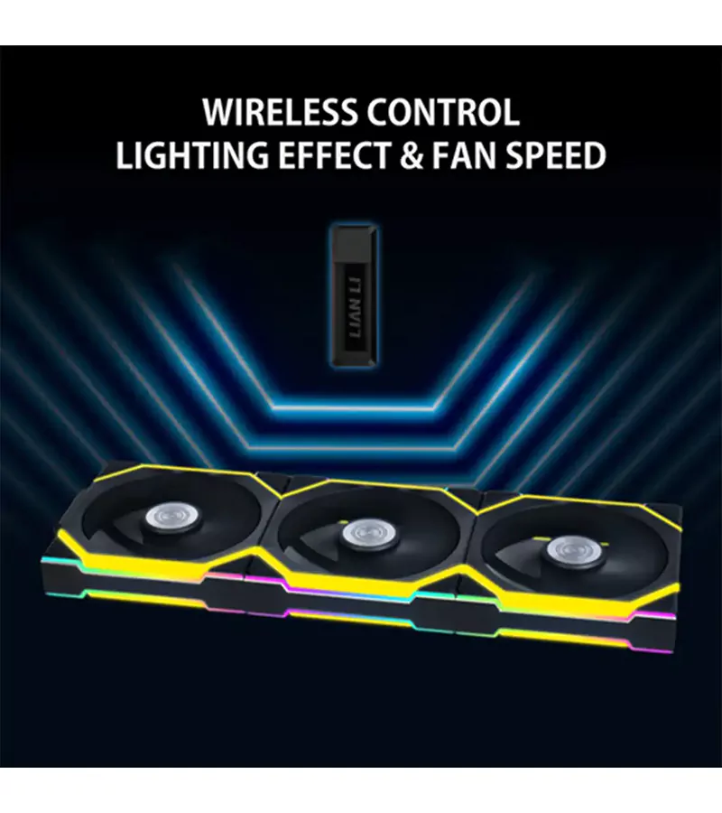 فن کیس گیمینگ لیان لی مدل UNIFAN SL REVERSE WIRELESS