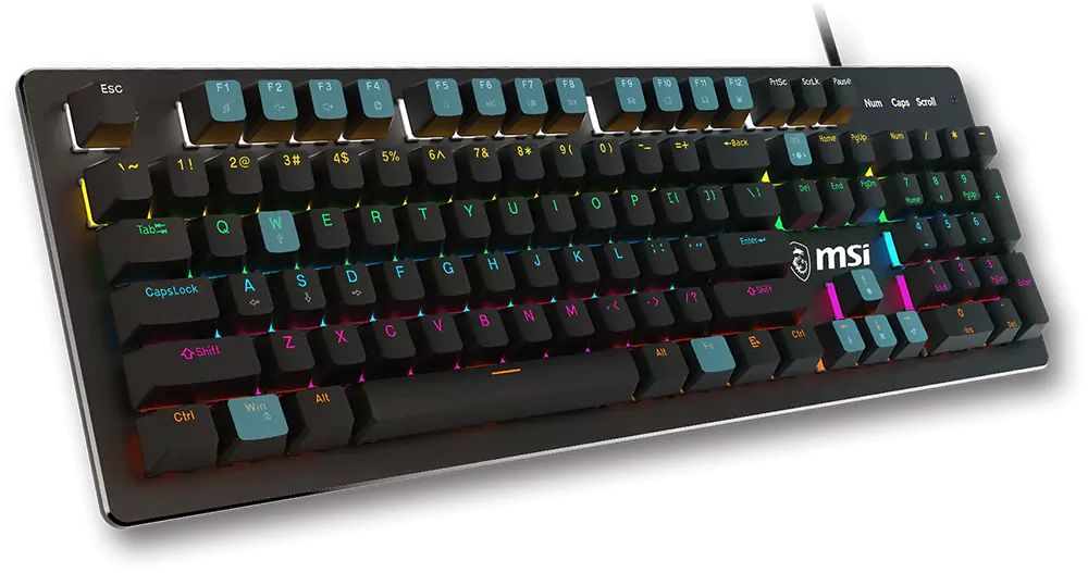 کیبورد گیمینگ ام اس آی مدل FORGE GK300