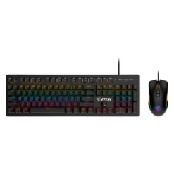 کیبورد و ماوس گیمینگ ام اس آی مدل FORGE GK300 COMBO