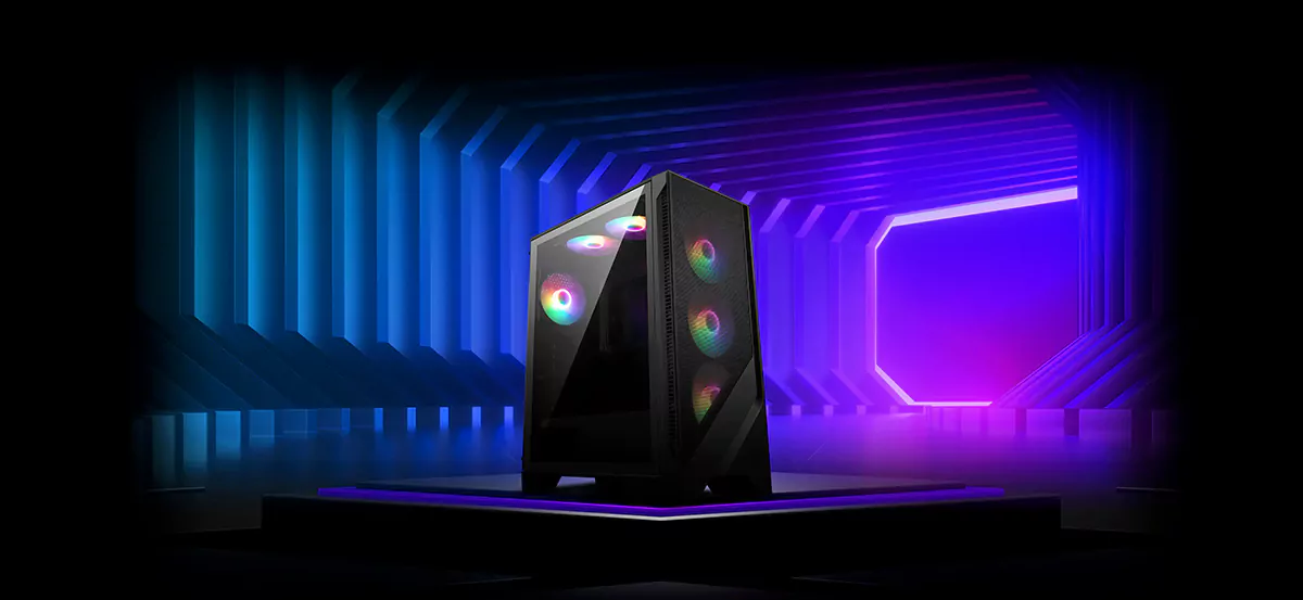 کیس گیمینگ ام اس آی MAG FORGE 120A AIRFLOW