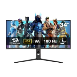 مانیتور گیمینگ خمیده 34 اینچ ردراگون مدل Q3418RVC