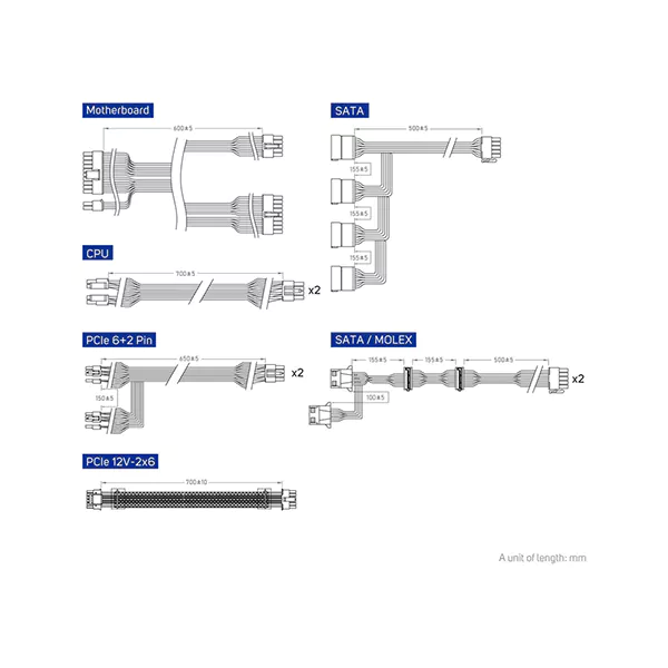پاور ماژولار FSP VITA GM 1000W