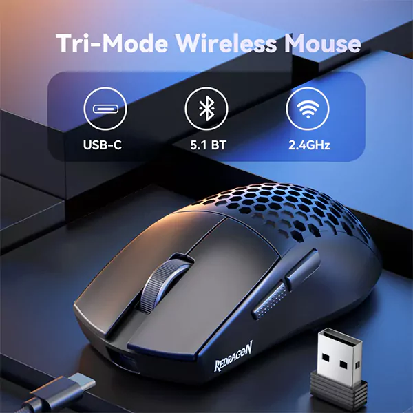 ماوس گیمینگ ردراگون Redragon M725-LIT