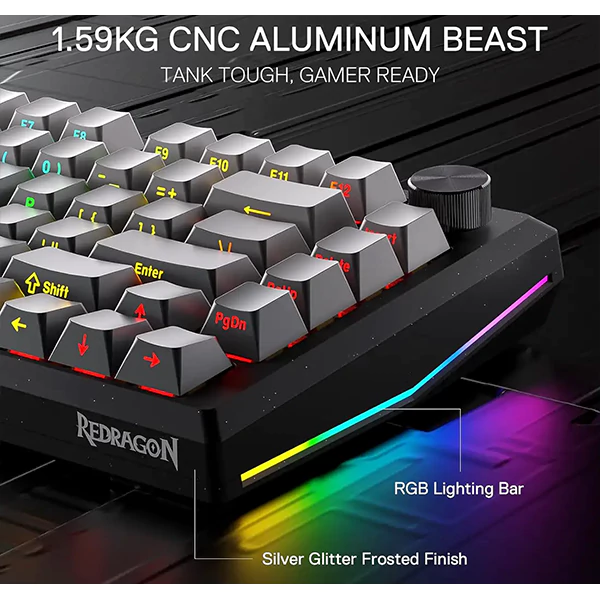 کیبورد بی‌سیم مکانیکال گیمینگ ردراگون Freyja K687 GG PRO