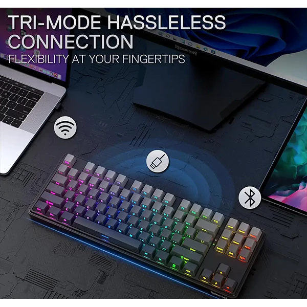 کیبورد بی سیم مکانیکال گیمینگ ردراگون STAR BLADE K707 SP PRO