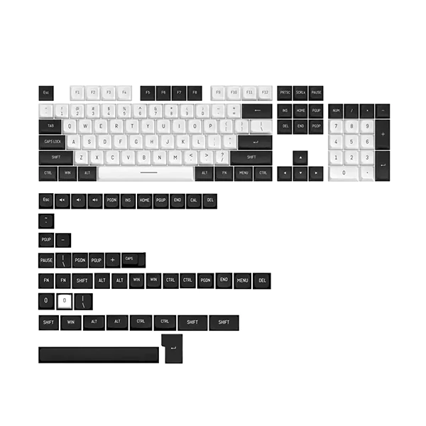 مجموعه کامل کلید کیبورد مکانیکال ردراگون A132 CSA PBT