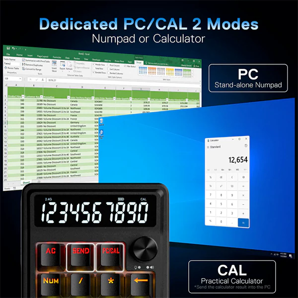 کیبورد مکانیکی شماره‌گیر ردراگون COVE K733