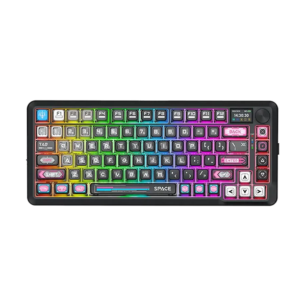 کیبورد بی سیم گیمینگ ردراگون FLEKACT K708 MC PRO RGB