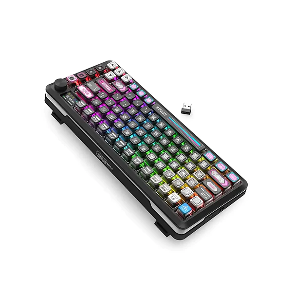 کیبورد بی سیم گیمینگ ردراگون FLEKACT K708 MC PRO RGB