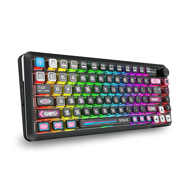 کیبورد بی سیم گیمینگ ردراگون FLEKACT K708 MC PRO RGB