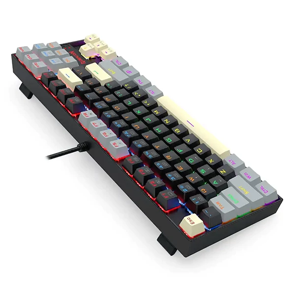 کیبورد مکانیکال گیمینگ ردراگون KUMARA K552 LGY RGB