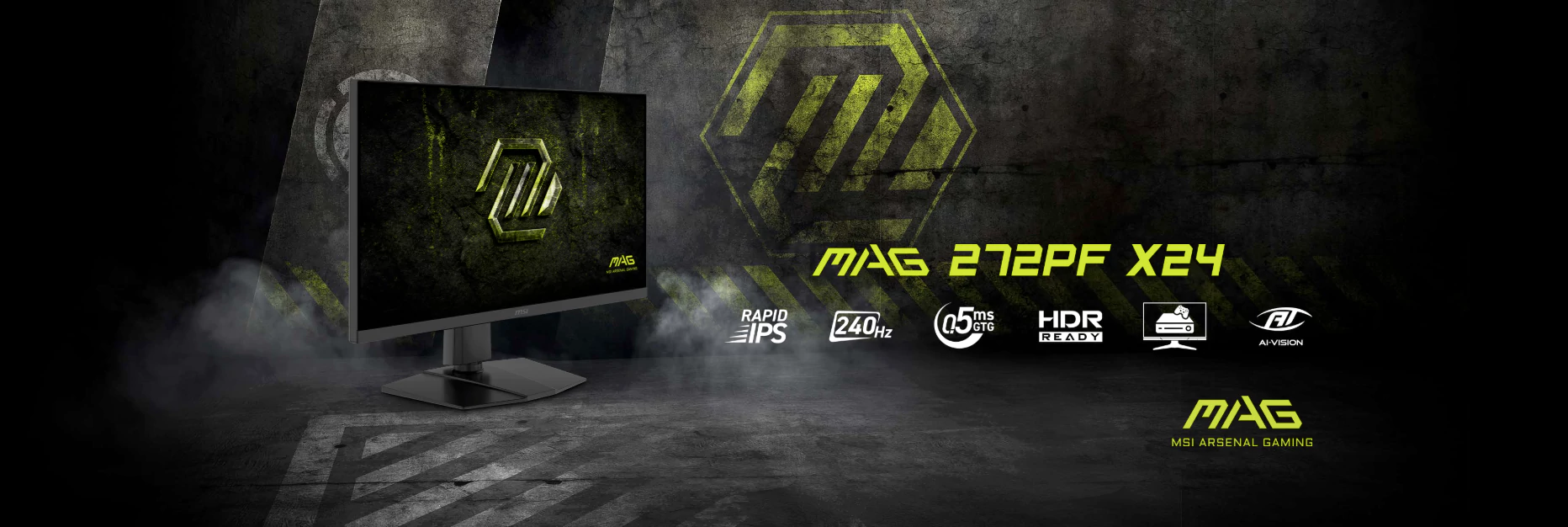 مانیتور گیمینگ ام اس آی مدل MSI MAG 272PF X24